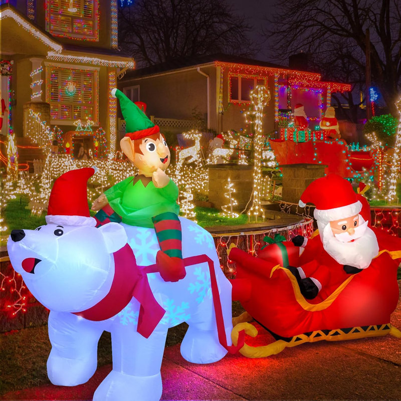 Christmas yard inflatables discount
